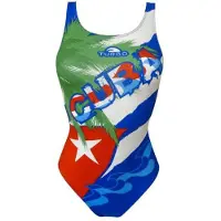 Turbo Cuba Palmera Swimsuit Multicolore 7-8 Years Fille