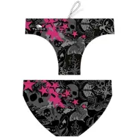 Turbo Skull Butterflyers Stars Swimming Brief Noir 4XL Homme