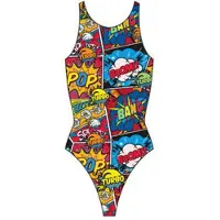 Turbo Comic Boom Swimsuit Multicolore M Femme