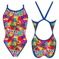 Turbo Lucky Race Swimsuit Multicolore 2XL Femme