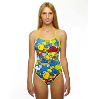 Turbo Pop Swimsuit Multicolore 3XL Femme