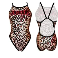 Turbo Leo Print Revolution Swimsuit Marron 12-24 Months Fille