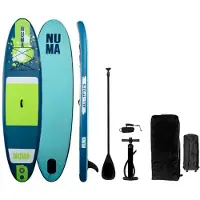 NUMA All 11´0´´ Inflatable Paddle Surf Set Vert,Bleu 335.3 cm / 81 cm