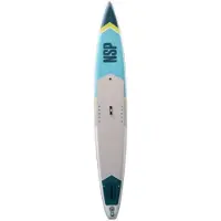 NSP O2 Race Fsl 14´0´´ Inflatable Paddle Surf Board Blanc,Bleu 426.7 cm / 63 cm