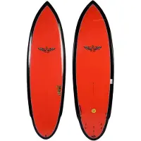 Boardworks Von Sol Shadow 5´7´´ Surfboard Rouge 170.2 cm