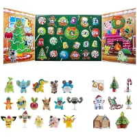 Nintendo Pokemon Multi Calendrier de l'Avent 24 pièces Multicolore One Size