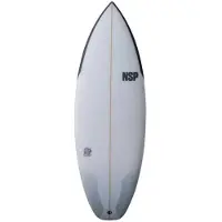 NSP Shapers Union Slot Machine 5´10´´ Pu Surfboard Argenté 177.8 cm