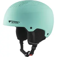 Alpina Casque de Ski Alpina Enfant Zupo Turquoise Matt-48 - 52 cm