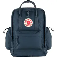 Fjällräven Sac à dos 'Kanken Outlong' bleu marine / rouge / blanc