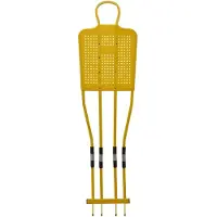 Sporti France Nequin 180 Cm Free Kick Training Dummy Jaune
