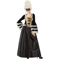 Atosa Courtesan Costume Noir XL Enfants