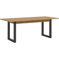 Ebuy24 Seattle table de salle à manger 150x90 cm chêneReproduction.