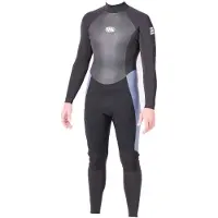 West Gbs Enforcer 3/2 Mm Long Sleeve Back Zip Neoprene Suit Noir MS Homme
