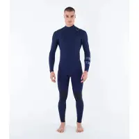 Hurley Plus 4/3 Mm Fs Long Sleeve Chest Zip Neoprene Suit Bleu XL Homme