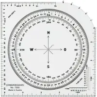 Standardgraph Cartographer Plan drawing scales 1:50.000, 1 x 250.000 (Matières plastiques)