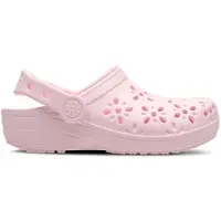 Crocs Classic Clog Flower Enfant - Rose, Rose