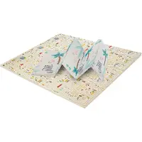 Asalvo Animals-foldable City Xxl Play Mat Beige Enfants