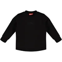 Diesel Kids J02015 Sweatshirt Noir 12 Years Fille