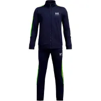 Under Armour Icon Knit Tracksuit Bleu 18-20 Years Garçon