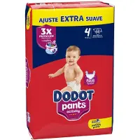 Dodot Size 4 Pants Activity Diapers Extra 43 Units Clair Enfants