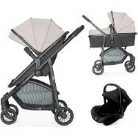Asalvo Convertible Biarritz Baby Stroller Argenté Enfants