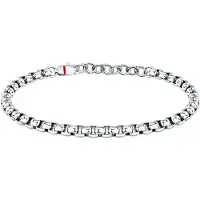 Sector Basic Shiny Chain 19+3 Cm Bracelet Argenté Homme