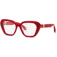 Roberto Cavalli Vrc070m Geometric Woman Glasses Rouge 140/54 mm Femme