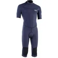 iON Element 3/2 Mm Overknee Short Sleeve Front Zip Shorty Gris S Homme