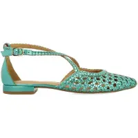 Gioseppo LESKOVIC Sandales d'été en cuir pour femme, bleu, 71180-P-Aquamarine