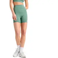 New Balance Script High Waist Short Leggings Vert L Femme