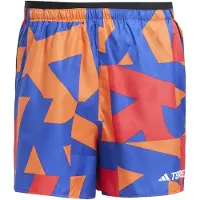 Adidas Terrex Multi Light Printed 5´´ Shorts Bleu L Homme