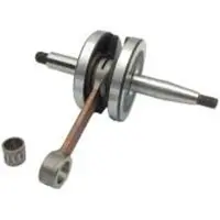 Hert Original Minarelli Am6 50 Crankshaft Argenté
