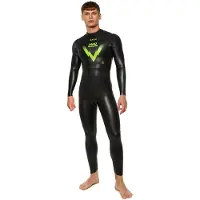 Madwave Electra Smooth Skin Fls Long Sleeve Neoprene Wetsuit Noir S Homme