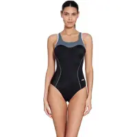 Zoggs Tokyo Iceback Swimsuit Noir 38 Femme