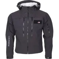Taimen Tuul Jacket Noir,Gris M Homme