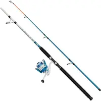 Mitchell Neuron Sw Ii Boat Cmb 6000 Spinning Combo Argenté 2.40 m / 100-300 g