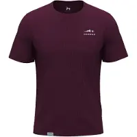Hannah Fred Short Sleeve T-shirt Violet S Homme