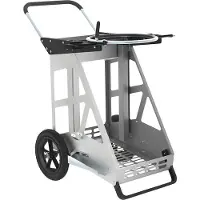Flora Chariot de nettoyage Beutelboy en acier