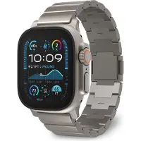 Decoded Titanium Strap Apple Watch Ultra 1&2 Strap Argenté