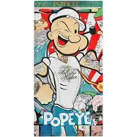 Otso Popeye Art Show Microfiber Towel Multicolore