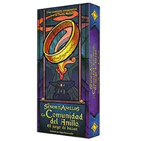 Asmodee , La Communauté de l'Anneau : Le Jeu de Bazas, jeu de société, multicolore, pour enfants, taille unique