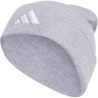 Adidas Casquette de sport 'New Logo Beanie' gris / blanc