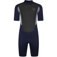 Typhoon Storm 2.8 2 Mm Short Sleeve Back Zip Shorty Bleu S Homme