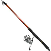 Titan Carbon Mini Tele Ts20 Spinning Combo Orange 2.10 m / 3-15 g