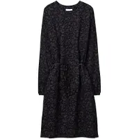 Makia Laila Long Sleeve Long Dress Noir L Femme