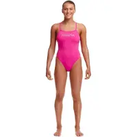 Funkita Tie Me Tight Swimsuit Rose AUS 16 Femme