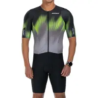 Zoot Ultra P1 Exos Short Sleeve Trisuit Gris XL Homme