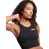 Superdry Core Seamless Mid Impact Sports Bra Noir 2XL-3XL Femme