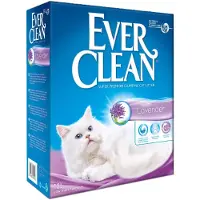 Ever Clean Paquet économique : 2x10l de litière agglomérante Lavender pour chat