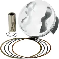 Vertex Piston Ø77.00 Mm B 24109b Piston Kit Argenté